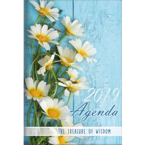2019 Treasure of Wisdom Daily Agenda (Daisies)