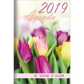 2019 Treasure of Wisdom Daily Agenda (Tulips)